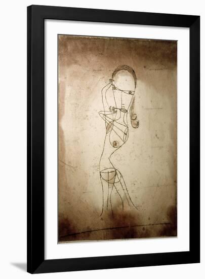 Knowledge, Silence Passing-Paul Klee-Framed Giclee Print