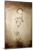 Knowledge, Silence Passing-Paul Klee-Mounted Giclee Print