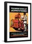 Knowledgeable Husbandman Always Gets a Good Harvest-V. Kaabak-Framed Art Print