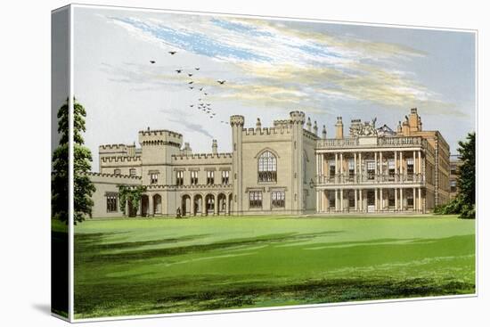 Knowsley Hall, Lancashire, Home of the Earl of Derby, C1880-AF Lydon-Stretched Canvas