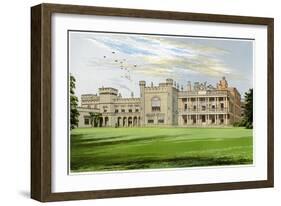 Knowsley Hall, Lancashire, Home of the Earl of Derby, C1880-AF Lydon-Framed Giclee Print