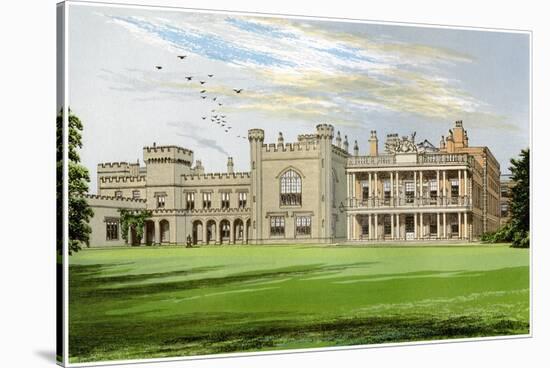 Knowsley Hall, Lancashire, Home of the Earl of Derby, C1880-AF Lydon-Stretched Canvas