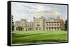 Knowsley Hall, Lancashire, Home of the Earl of Derby, C1880-AF Lydon-Framed Stretched Canvas