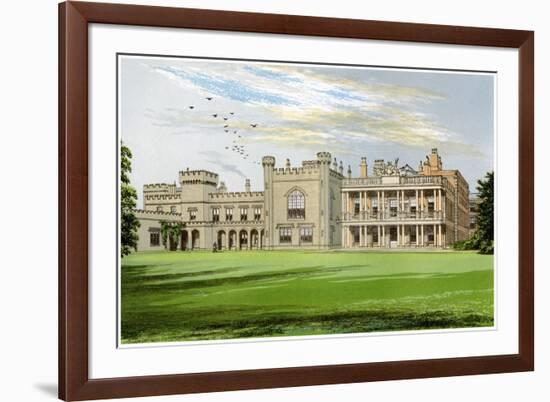 Knowsley Hall, Lancashire, Home of the Earl of Derby, C1880-AF Lydon-Framed Giclee Print