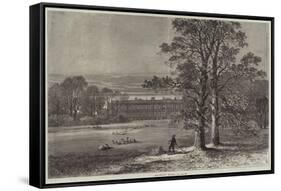 Knowsley House-Samuel Read-Framed Stretched Canvas
