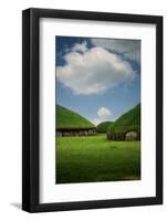 Knowth, Megalithic Ground Near Donore in the Boyne Valley, County Meath, Ireland-Bluehouseproject-Framed Photographic Print
