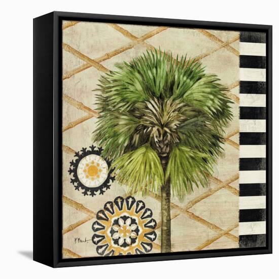 Knox Palm Tree II-Paul Brent-Framed Stretched Canvas
