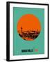 Knoxville Circle Poster 1-NaxArt-Framed Art Print