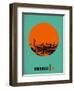 Knoxville Circle Poster 1-NaxArt-Framed Art Print