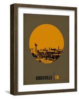 Knoxville Circle Poster 2-NaxArt-Framed Art Print