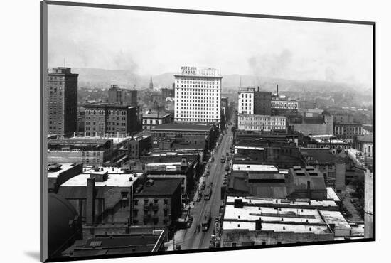 Knoxville City Street-null-Mounted Photographic Print