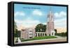 Knoxville, Tennessee - Exterior View of the Methodist Church on Church Street-Lantern Press-Framed Stretched Canvas