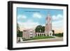 Knoxville, Tennessee - Exterior View of the Methodist Church on Church Street-Lantern Press-Framed Art Print