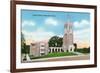Knoxville, Tennessee - Exterior View of the Methodist Church on Church Street-Lantern Press-Framed Premium Giclee Print