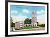 Knoxville, Tennessee - Exterior View of the Methodist Church on Church Street-Lantern Press-Framed Premium Giclee Print