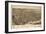 Knoxville, Tennessee - Panoramic Map-Lantern Press-Framed Art Print