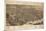 Knoxville, Tennessee - Panoramic Map-Lantern Press-Mounted Art Print