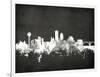 Knoxville Tennessee Skyline-Michael Tompsett-Framed Art Print