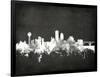 Knoxville Tennessee Skyline-Michael Tompsett-Framed Art Print