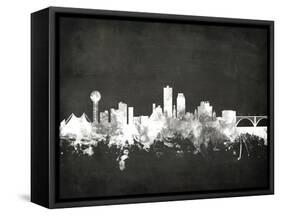 Knoxville Tennessee Skyline-Michael Tompsett-Framed Stretched Canvas