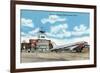 Knoxville, Tennessee - View of the Knoxville Municipal (McGhee Tyson) Airport-Lantern Press-Framed Art Print