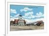 Knoxville, Tennessee - View of the Knoxville Municipal (McGhee Tyson) Airport-Lantern Press-Framed Premium Giclee Print