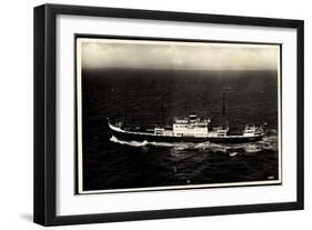 Knsm, M.S. Willemstad, Oranjestad, Dampfschiff-null-Framed Giclee Print