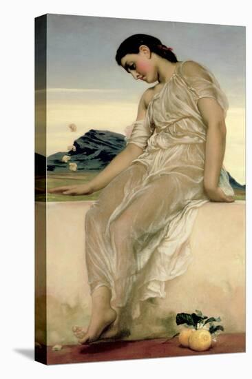 Knucklebones, 1867-Frederick Leighton-Stretched Canvas