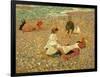 Knucklebones, Walberswick, 1888-89-Philip Wilson Steer-Framed Giclee Print