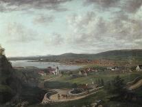 Christiania and surroundings from the Egeberget, 1818-Knud Geelmuyden Bull-Giclee Print