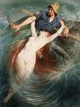 The Fisherman and the Siren-Knut Ekvall-Giclee Print