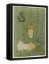 Knut Hamsun Norwegian Writer Nobel 1920-Olav Gulbransson-Framed Stretched Canvas