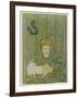 Knut Hamsun Norwegian Writer Nobel 1920-Olav Gulbransson-Framed Art Print