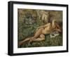 Knut in the grass-Bernhard Dorotheus Folkestad-Framed Giclee Print