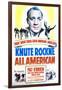 Knute Rockne All American - Movie Poster Reproduction-null-Framed Photo