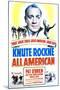 Knute Rockne All American - Movie Poster Reproduction-null-Mounted Photo