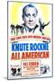 Knute Rockne All American - Movie Poster Reproduction-null-Mounted Photo