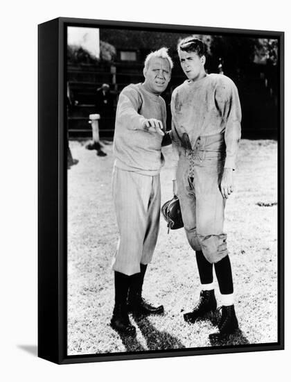 Knute Rockne All American, Pat O'Brien, Ronald Reagan, 1940-null-Framed Stretched Canvas