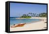 Ko Olina Beach, West Coast, Oahu, Hawaii, United States of America, Pacific-Michael DeFreitas-Framed Stretched Canvas