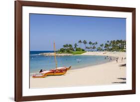 Ko Olina Beach, West Coast, Oahu, Hawaii, United States of America, Pacific-Michael DeFreitas-Framed Photographic Print