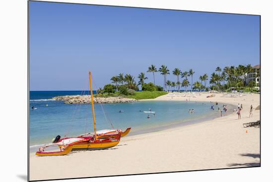 Ko Olina Beach, West Coast, Oahu, Hawaii, United States of America, Pacific-Michael DeFreitas-Mounted Photographic Print