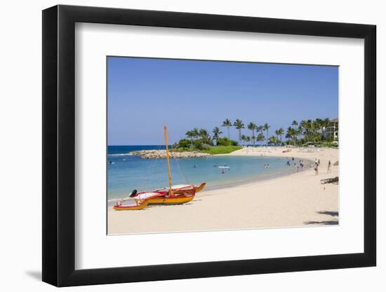 Ko Olina Beach, West Coast, Oahu, Hawaii, United States of America, Pacific-Michael DeFreitas-Framed Photographic Print