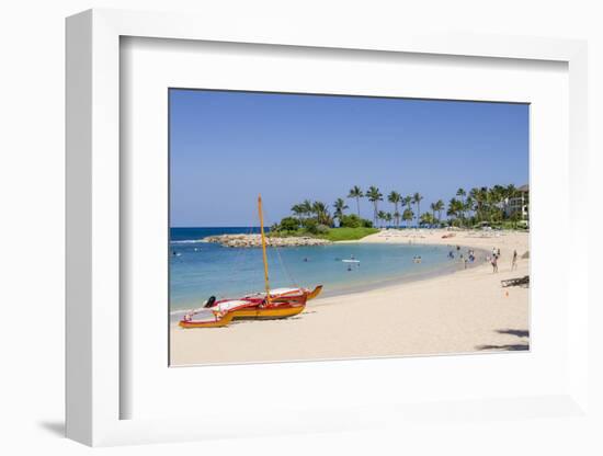 Ko Olina Beach, West Coast, Oahu, Hawaii, United States of America, Pacific-Michael DeFreitas-Framed Photographic Print