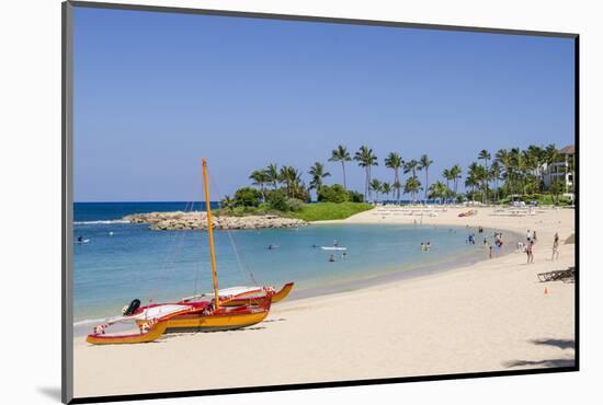 Ko Olina Beach, West Coast, Oahu, Hawaii, United States of America, Pacific-Michael DeFreitas-Mounted Photographic Print