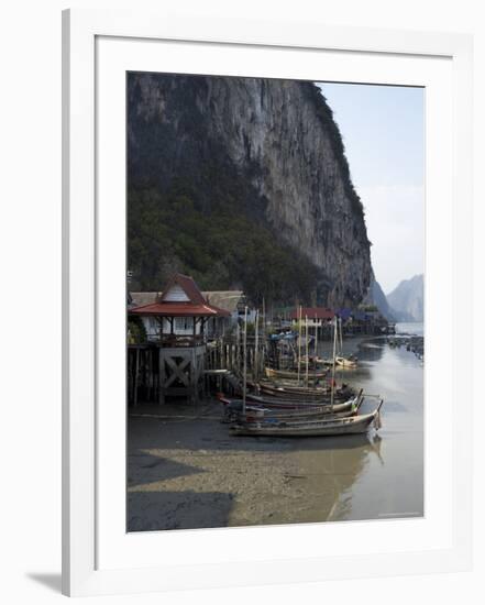 Ko Panyi, Muslim Fishing Village, Phang Nga, Thailand, Southeast Asia-Joern Simensen-Framed Photographic Print