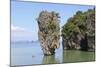 Ko Tapu Limestone Pinnacle Islet. Phang Nga Bay, Thailand, December 2010-Mark Taylor-Mounted Photographic Print