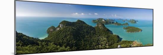 Ko Wat Ta Lap Lookout, Ang Thong National Marine Park, Ko Samui, Thailand-Michele Falzone-Mounted Photographic Print