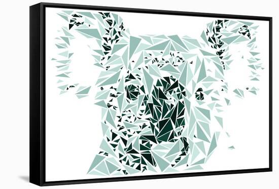 Koala Bear-Cristian Mielu-Framed Stretched Canvas