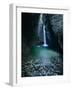 Kobarid waterfall, Kobarid, Caporetto, Gorizia, Triglav National Park, Upper Carniola, Slovenia-Ben Pipe-Framed Photographic Print