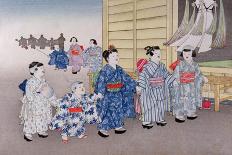 O-Bon Festival from the Series 'Children's Games', 1888-Kobayashi Eitaku-Giclee Print